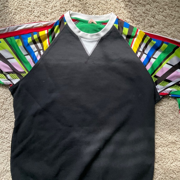 NO KA' OI SET OF LEGGINGS AND SWEATSHIRT. SIZE: 01-02 (S). COLOR: BLACK MULTI - Picture 4 of 10